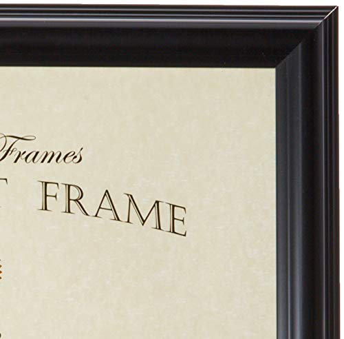 Cadre photo 8,5x27,9 cm Lawrence Frames noir document vertical