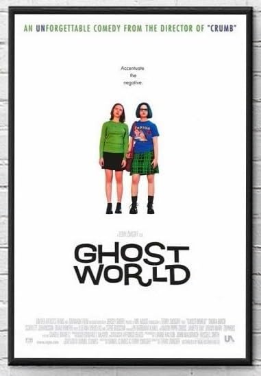 Amazon.co.jp: 【フレーム付-黒-】 映画ポスター ゴーストワールド