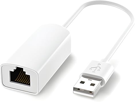 KUJOBUY USB to Ethernet Adapter RJ45 to USB Network Adapter Compatible Windows 7 to 11 Linux, macOS LAN Network Connector for PC Laptop USBA to RJ45 Ethernet Connector