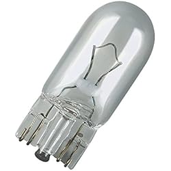Lamparas Bora Linea Nueva Osram 2825-02B Lámpara W2,1x9,5d 12V 5W W5W, blanco, Double Blister