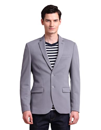 Image of Arrow Knitted Blazer for Men - Slim Fit, Button Closure Casual Blazer for Men