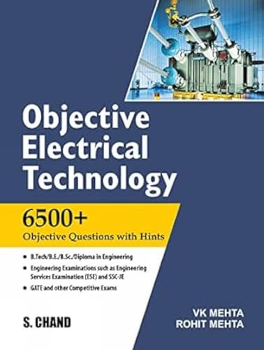 Objective Electrical Technology (6500+ Objective Questions with Hints)