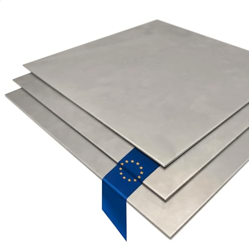 Stahl-Shop24 Stahlblech 200×200×6 mm – DC01 kaltgewalzt