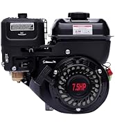 BJTDLLX 7.5HP 4 Stroke Gas Engine, 210CC 3600 RPM Petrol Engine Go Kart Engine Mini Bike Engine, ...
