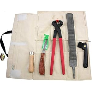 Southwestern Equine Farrier Kit Canvas Travel Case (Hoof Trimming Kit)