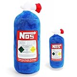 hrabykt Car Neck Pillow NOS Pillow Bottle Car Headrest Pillow Soft Plush Neck Support Cushion for Driving, Office,Home,Party Decorations(11 inch&18 inch)