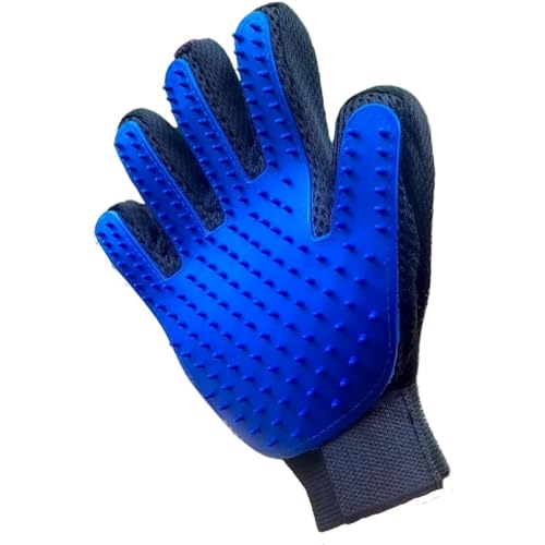 Kit 02 Luva Pet Escova Magnética para Remoção de Pelos de Cães e Gatos - Tecnologia Nano para Confor