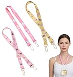 3 Pack Drain Holder After Tummy Tuck, Mastectomy Drain Holder with 2 Hooks, Suitable for Abdominal Debridement & Breast Surgery Recovery (Pink, Yellow)