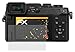 Produktbild atFoliX Panzerfolie kompatibel mit Panasonic Lumix DMC-GX8 Schutzfolie, entspiegelnde und stoßdämpfende FX Folie (3X)