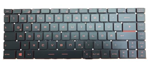 Clavier allemand pour MSI GF65 Thin 9SD 9SE MS-E16W1 de remplacement