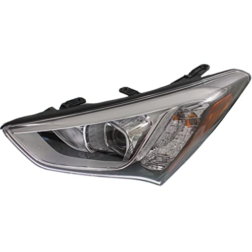 KarParts360 For Hyundai Santa Fe Sport Headlight 2013 2014 2015 2016 Driver Side For HY2502169 | 92101-4Z010