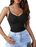 Shapewear Damen ohne Kompressions -BH -Design für alle Becher geeignet. Der Haken & Eye -Verschluss im Zwickel erleichtert es einfach, anzutreten und fährt nicht hoch! Tanga zurück für keine sichtbare Strumpflinie, Sie können jeden Ort anmutig eingeben und lassen