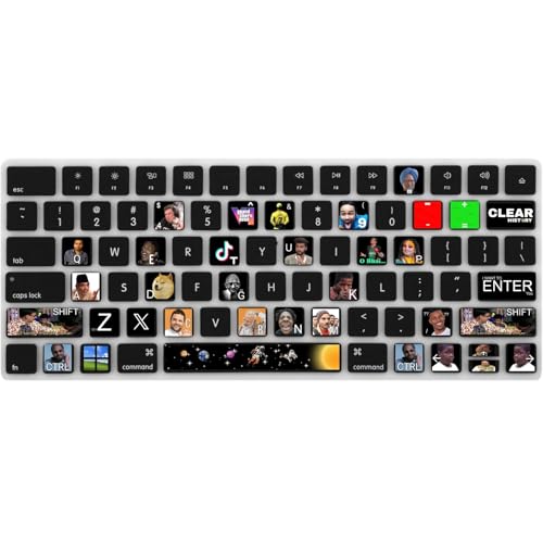 Image of GENZ Memes Keyboard Stickers Compatible for All Keyboards Laptop and Desktop, Laptop Keyboard Stickers (Memes)