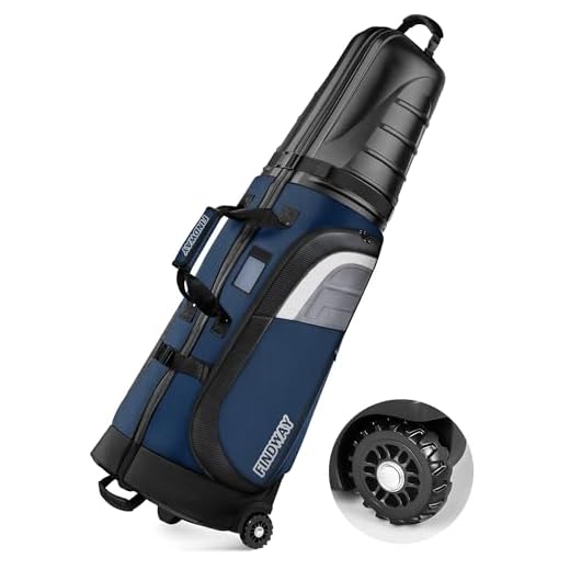 Findway Golf Travel Bag with Hard Case Top