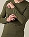 LAPASA Men's Thermal Underwear Top Crewneck Long Sleeve Shirt Base Layer Lightweight Winter Thermoflux 100 M09 X-Large Olive Green