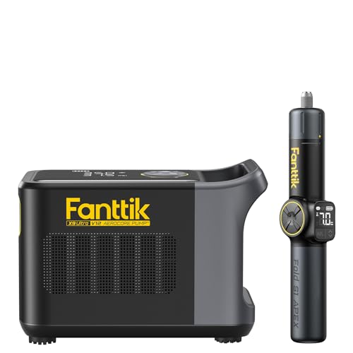 Fanttik Fold S1 APEX 3.7V Cordless Screwdriver & X9 Ultra™ Portable Tire Inflator for Pickup Truck