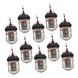 Enhance Your Catch 10pcs Carp Feeder Bait Holder Fishing Gear Accessory Lure Basket Made for Beginners Experts