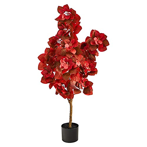 Nearly Natural 4ft. Autumn Pomegranate Artificial Tree