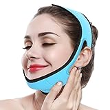 Adelgazante Facial Faja Vendajes Máscara para Adelgazar Cara Piel Reafirmante Papada Reductor y Antiarrugas cuidado facial piel compacto V-line