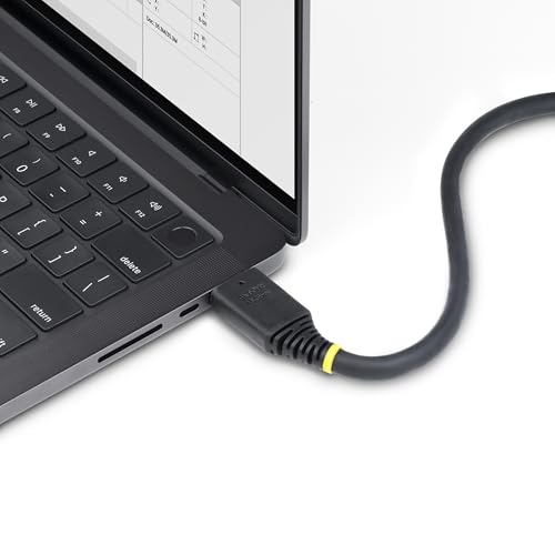 Cable HDMI 4K 60Hz UHD de 6,1m negro con conector de agarre 18Gbps 6