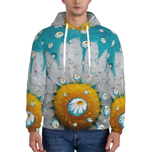 Pull à manches longues homme à fleurs pour un look quotidien relax - 2