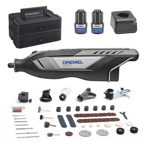 Dremel 8250 Outil rotatif sans fil 12 V 5 000-30 000 tr/min Kit d'outils multifonctions sans balais...