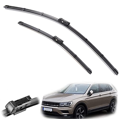 Scheibenwischer-Set fürs Auto, Für VW Tiguan MK2 2017 2018 2019 2020 Set mit Wischerblättern für die Autoscheibe vorne