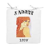 Dimensions : Diamètre 40 cm ou taille carrée correspondante, épaisseur de 1,5 cm pour un confort optimal