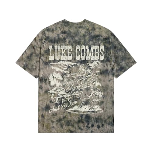 Luke Combs Ain't No Love T-Shirt, Camo, Medium