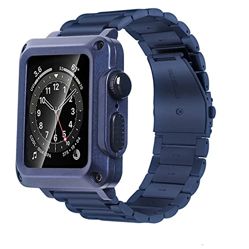 Bracelet en acier inoxydable antichoc pour Apple Watch 42mm