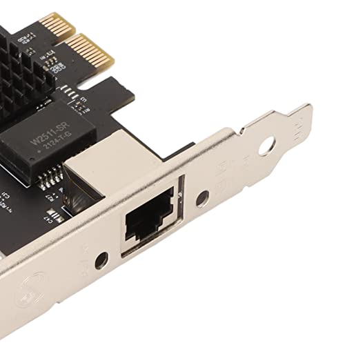 Tarjeta de red Ethernet 25G PCIe x1 RTL8125B, puerto único, 25Gbps, compatible con desktops, servidores y estaciones de trabajo, soporte IEEE 802.3bz miniatura 6