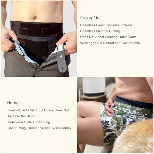 Faja para Hernia Inguinal Ajustable para Hombre Mediana miniatura 7