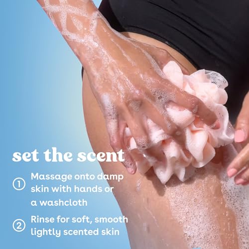 Image of eos Cashmere Body Wash - Fresh & Cozy, Moisturizing Body Wash, Creamy Gel Formula, with Shea Butter, Glycerin, Vitamin E, pH Balanced, Sensitive Skin, Vegan, 16 fl oz