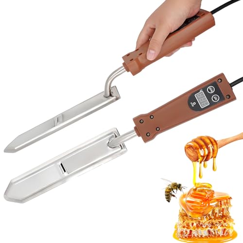 Couteau électrique à désoperculer le miel acier inox rayons 50-180℃
