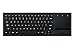 Logitech K830 Illuminated Living-Room Keyboard with Built-in Touchpad & K400 Plus Wireless Touch TV Keyboard with Easy Media Control and Built-in Touchpad
