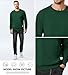 Dokotoo Men Mens Fashion Sweatshirts Fall Winter Clothes Long Sleeve Lightweight Thin Shirt Geometric Texture Dressy Crewneck Pullover Sweaters Olive Green X-Large