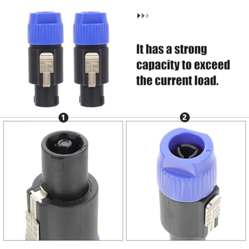 Conectores de plástico para terminales de altavoces conector de audio para altavoz DOITOOL 4
