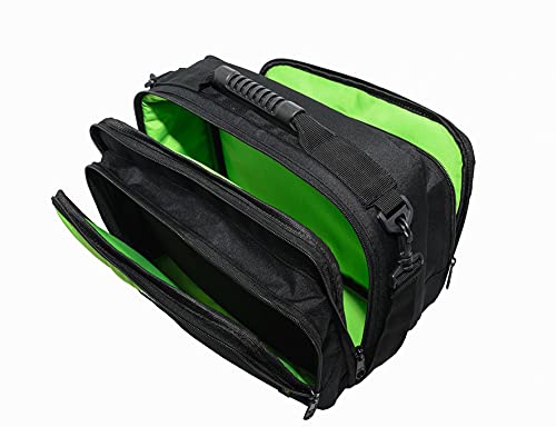 Bolsa Pasta Xbox One X + Cases controle e capa console - Kit 4 Peças