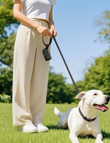 Gobeigo 2-in-1 Dog Poop Bag Holder【Easy Pull-Out Version】(Black) - Image 4