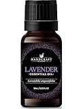 Handcraft Blends Lavender Essential Oil – 0.33 Fl Oz – 100% Pure and Natural – Premium Grade Essential Oil for Diffuser and Aromatherapy, Skin, Massage, Candle and Soap Making Fragrance
