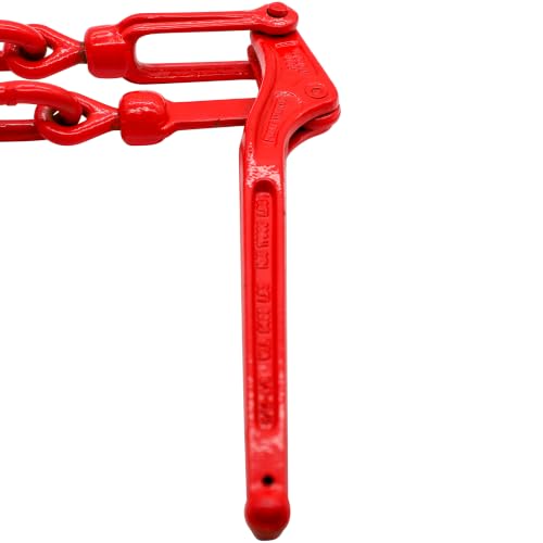 Hauler Gear Supply Lever Load Binder 5/16"–3/8" G70, 5,400 lb WLL, 4 Pack Heavy Duty Chain Binder for Flatbed Trucks, Trailers & Cargo Securement by Hauler Gear Supply - Image 4