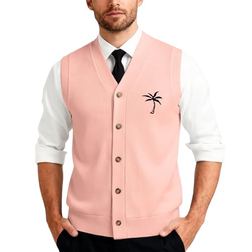 Chaleco de punto para mujer con botones un cárdigan clásico elegante