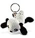 Puzzled Panda Plush Keychain