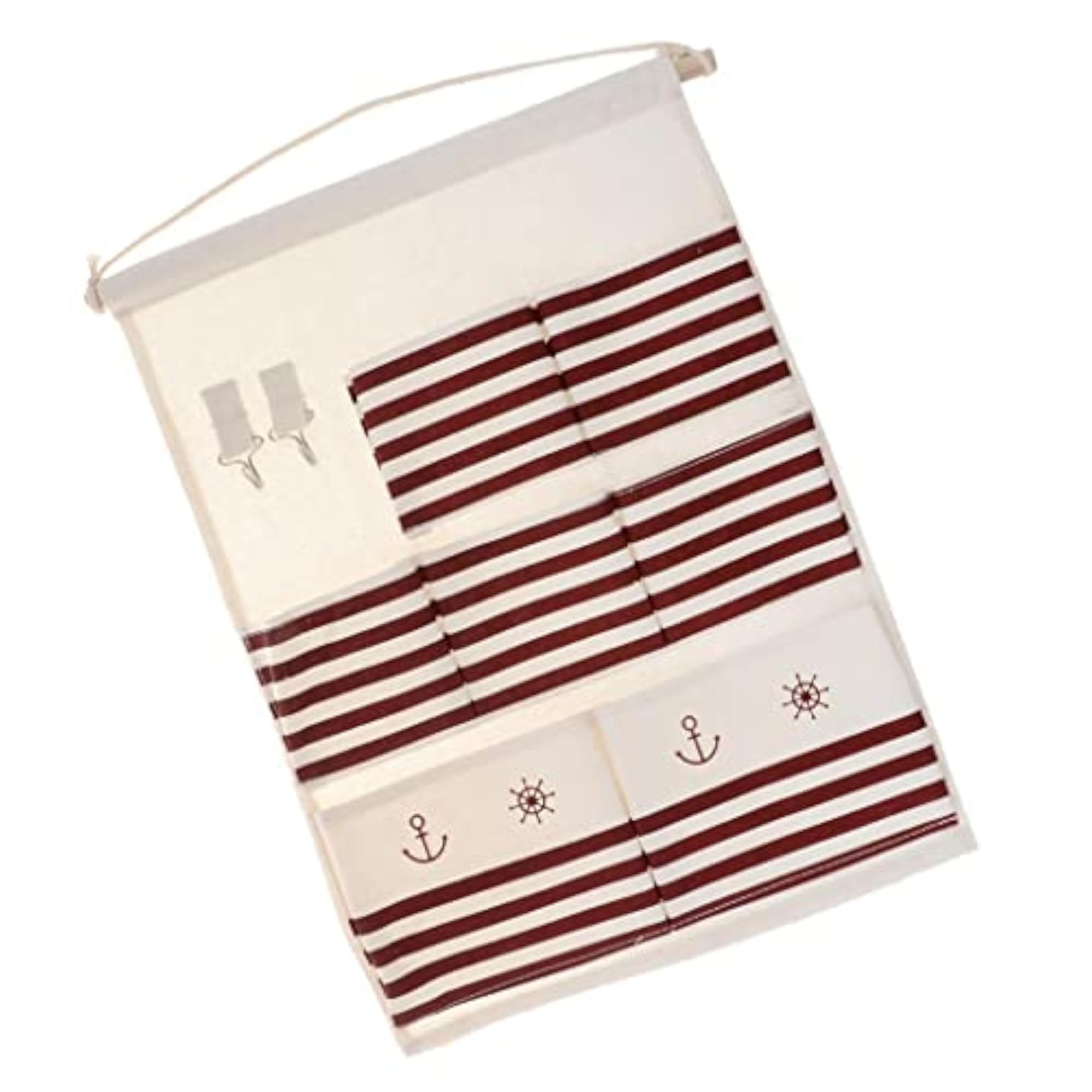 Over The Door Organizer Wall Hanging Storage Bag, 7 Pockets