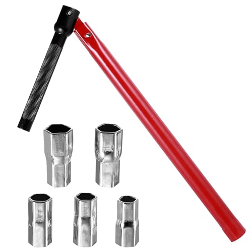 6x Standhahnmutterschlüssel Set 8-12mm 13mm Armaturenschlüssel Standhahnschlüssel Universal Werkzeug Universalwerkzeug Wasserhahn Werkzeug Wasserhahn Montagewerkzeug Waschbeckenarmatur Schlüssel