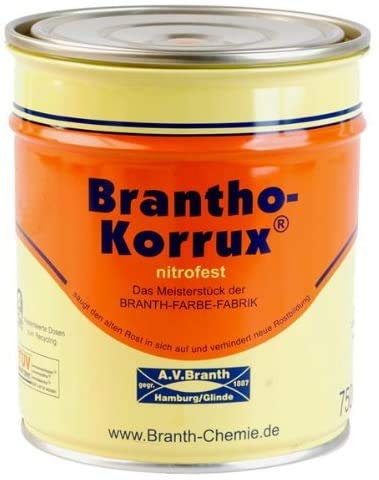 Brantho Korrux nitrofest 0,75 l 3009 Rotbraun (18,87 EUR/l)