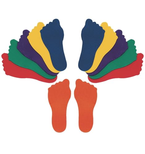 S&S Worldwide Spectrum Foot Markers