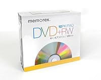 Algopix Similar Product 5 - Memorex Dvdrw Rewritable Disks 120 Min