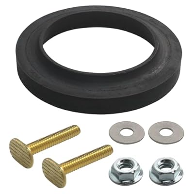 12524 RV Toilet Seal Closet Bolt kit for Thetford RV Toilet Seal Parts Replacement,Compatible with Thetford Aqua Magic IV V VI Style Lite Aqua Magic Style Plus