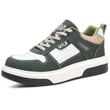 NACKINg Sicherheitsschuhe Herren Leicht Arbeitsschuhe Damen Kunststoffkappe Wasserdicht Metallfrei Schutzschuhe Laufschuhe rutschfest Sportschuhe Turnschuhe Bequeme, Grün, EU 45